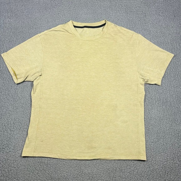 Lululemon Other - Lululemon Drysense T-Shirt Men L Short Sleeve Better Each Day Athletic Yellow